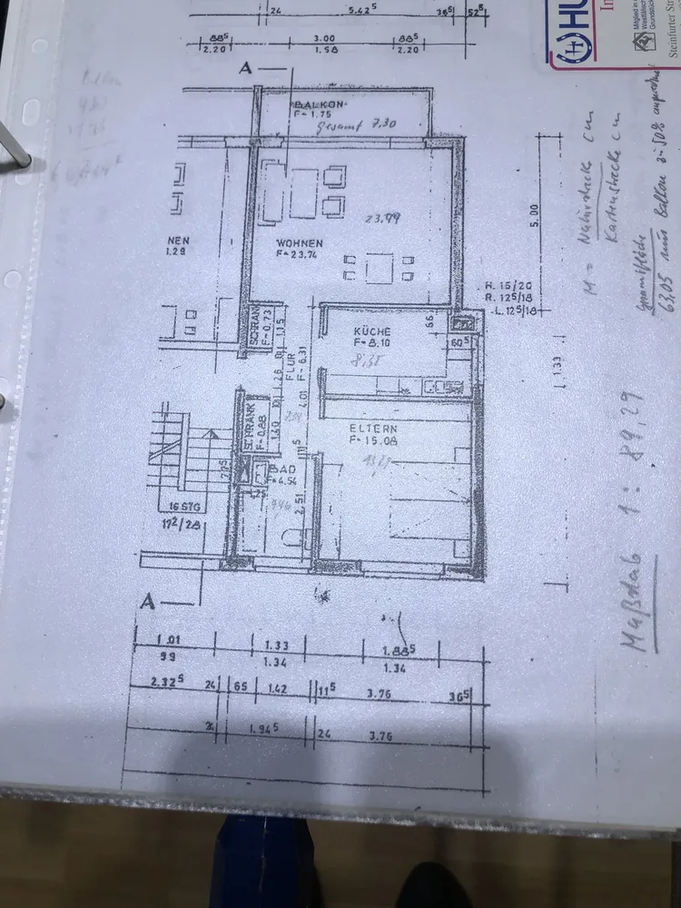 2 Zimmer Wohnung mit 60 m² in Münster – Bild 2