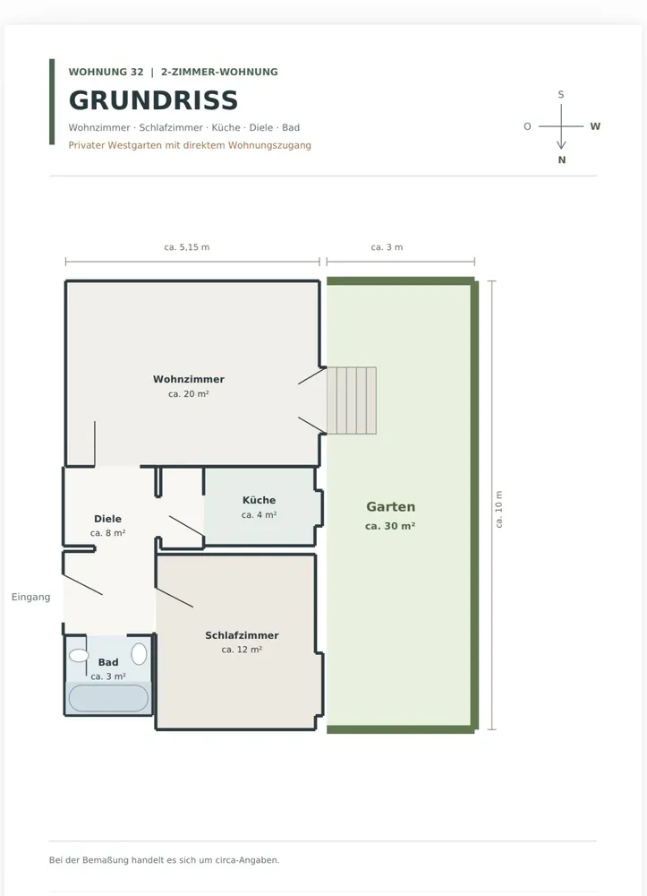 2 Zimmer Wohnung mit 48 m² in München – Bild 4