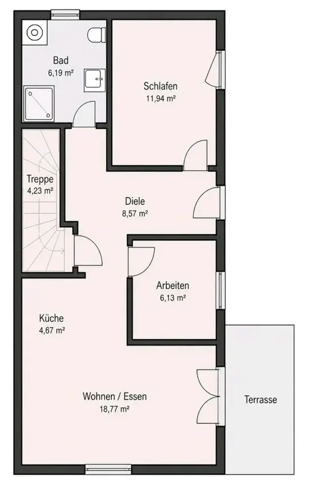 3 Zimmer Wohnung mit 80 m² in Freiburg im Breisgau – Bild 9