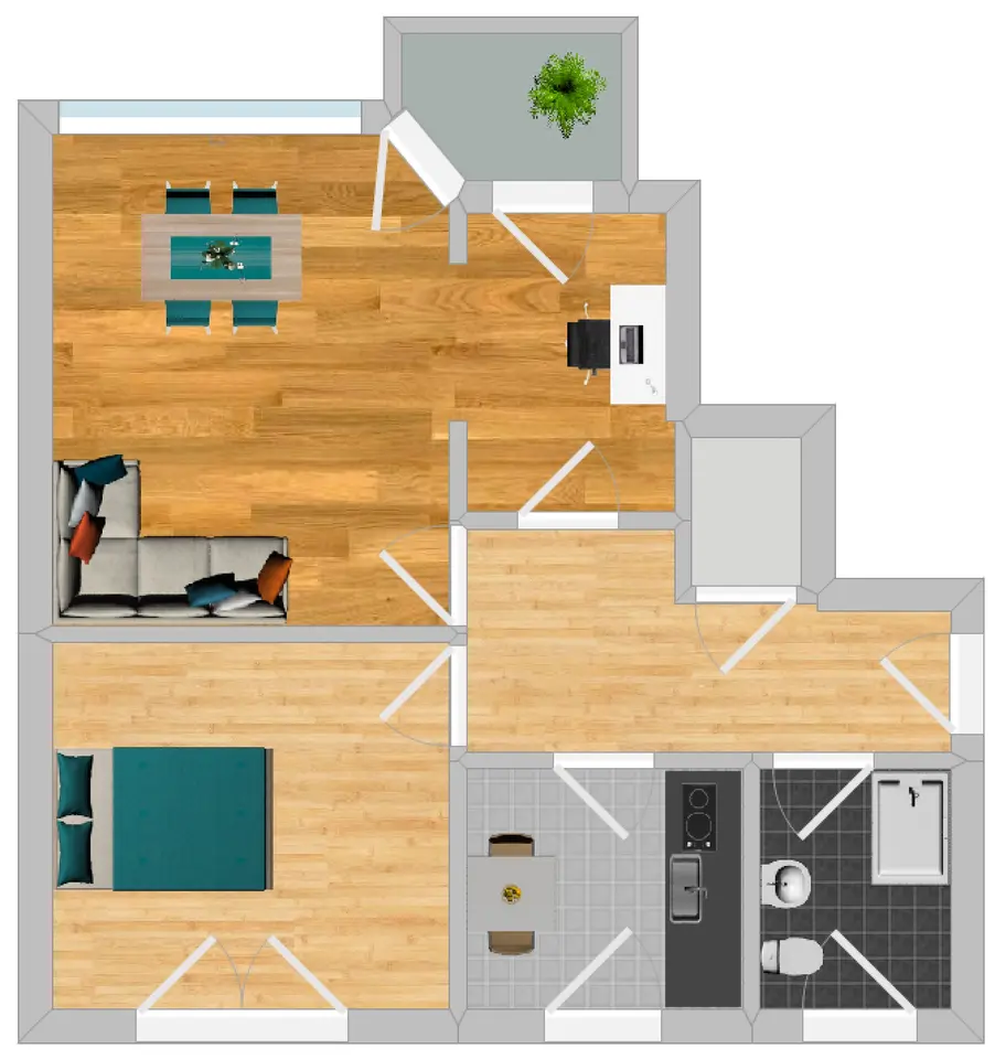 3 Zimmer Wohnung mit 82 m² in Minden – Bild 8