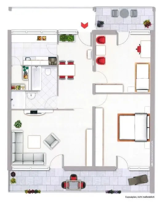 3 Zimmer Wohnung mit 99 m² in Erlangen – Bild 9
