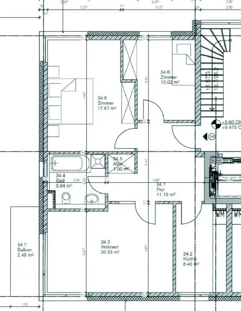 3 Zimmer Wohnung mit 78 m² in Hamburg – Bild 5