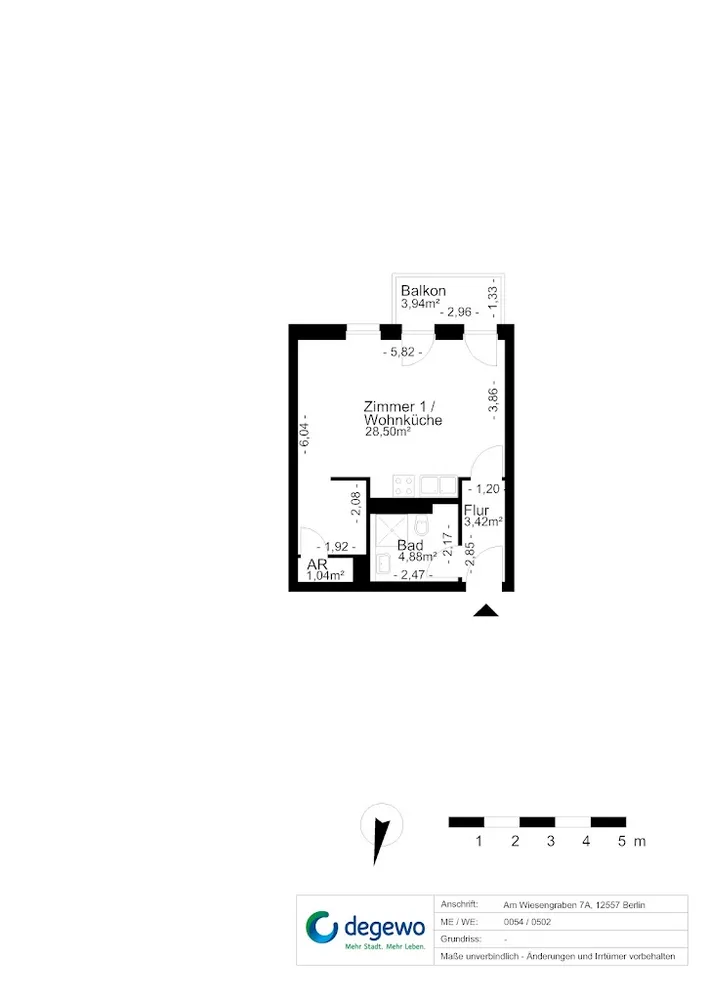 1 Zimmer Wohnung mit 40 m² in Berlin – Bild 10