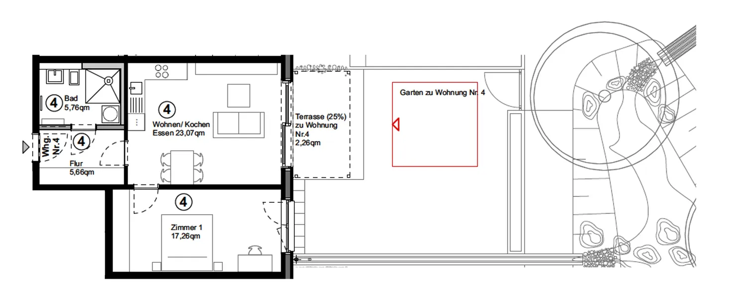 2 Zimmer Wohnung mit 54 m² in Münster – Bild 8