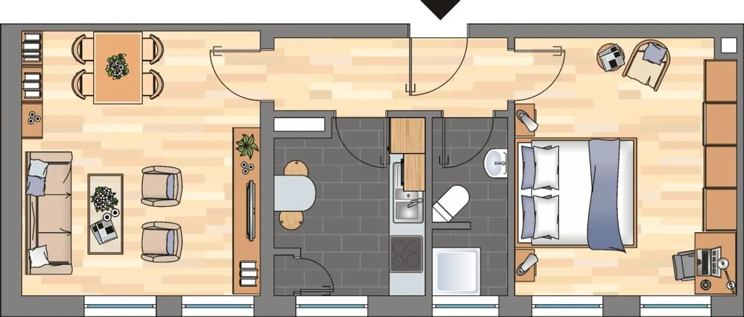 2 Zimmer Wohnung mit 45 m² in Kiel – Bild 7