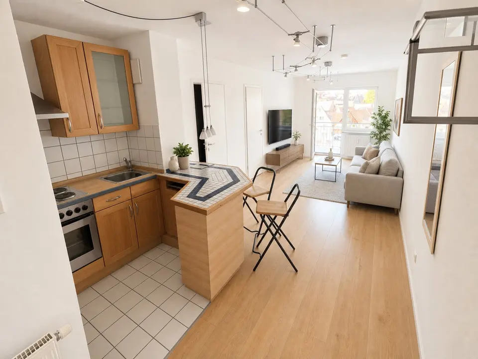 2 Zimmer Wohnung mit 22 m² in Heidelberg – Bild 2