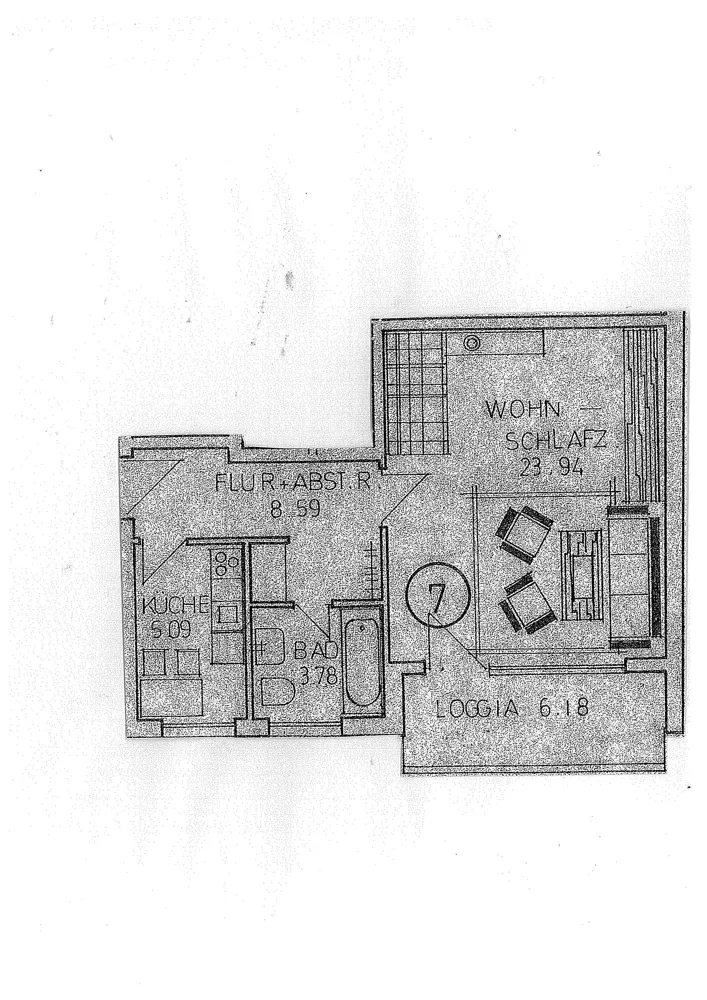 1 Zimmer Wohnung mit 43 m² in Nürnberg – Bild 7