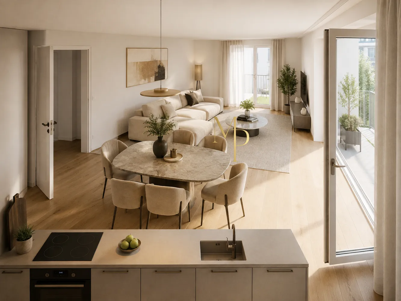 3 Zimmer Wohnung mit 59 m² in München – Bild 3