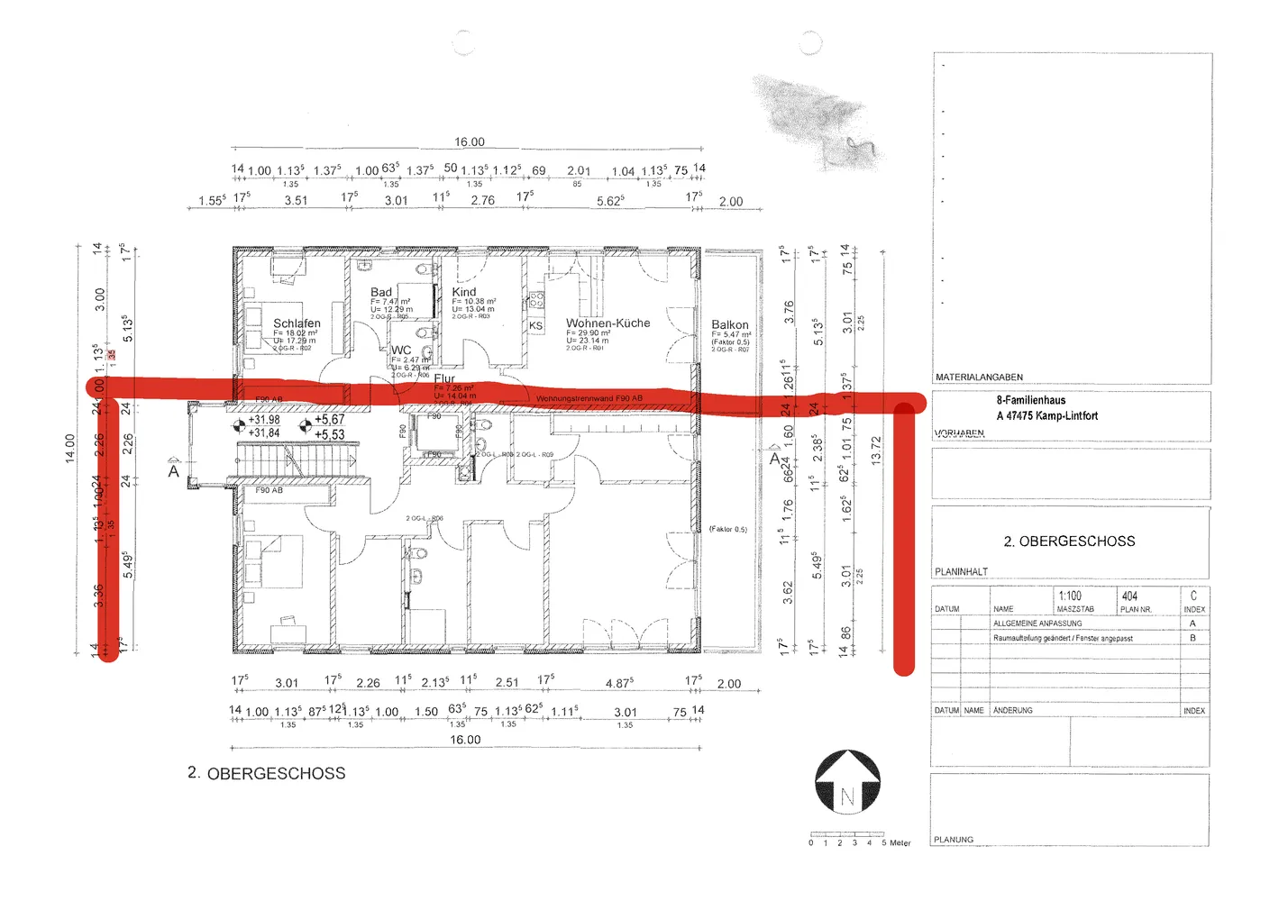 4 Zimmer Wohnung mit 106 m² in Kamp-Lintfort – Bild 1
