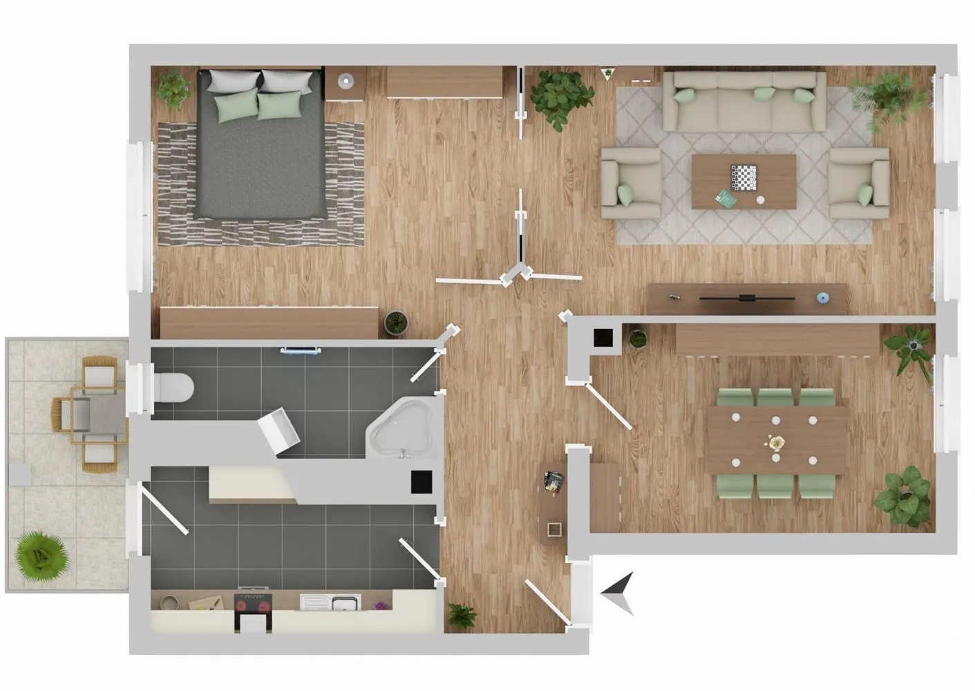 3 Zimmer Wohnung mit 79 m² in Ludwigshafen am Rhein – Bild 10