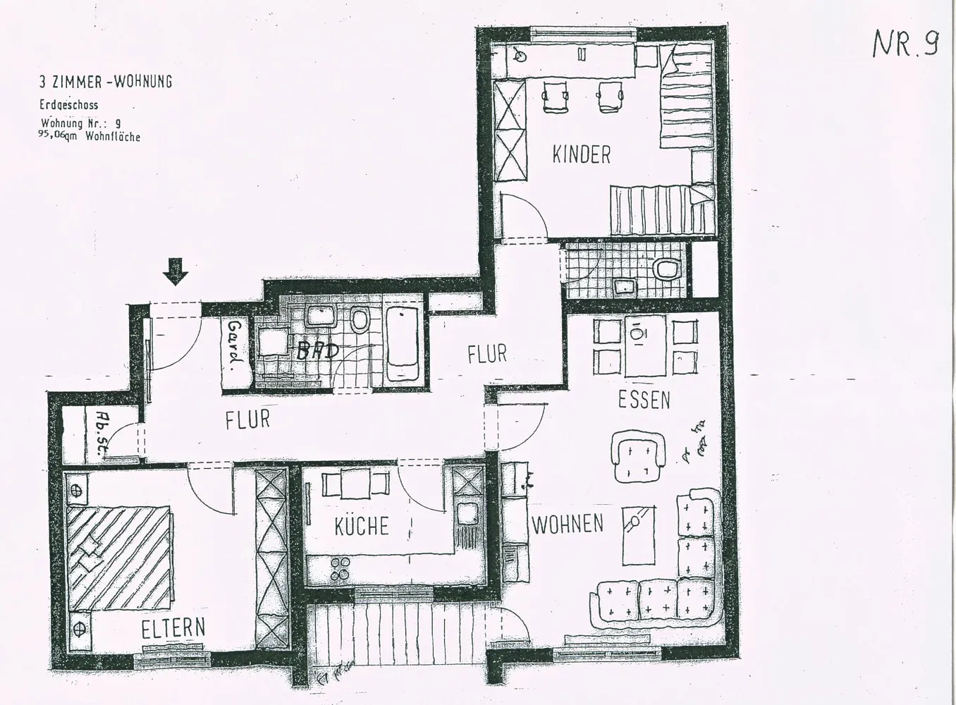 3 Zimmer Wohnung mit 95 m² in Bad Kreuznach – Bild 10