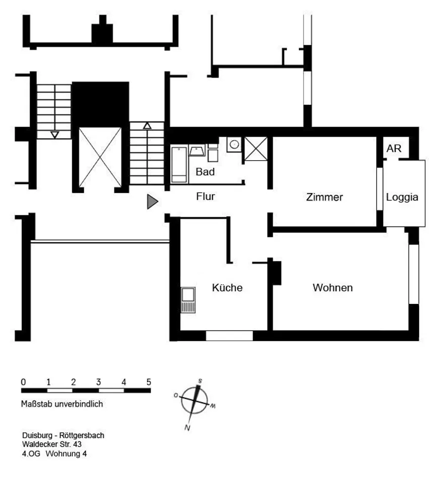 2 Zimmer Wohnung mit 61 m² in Duisburg – Bild 11