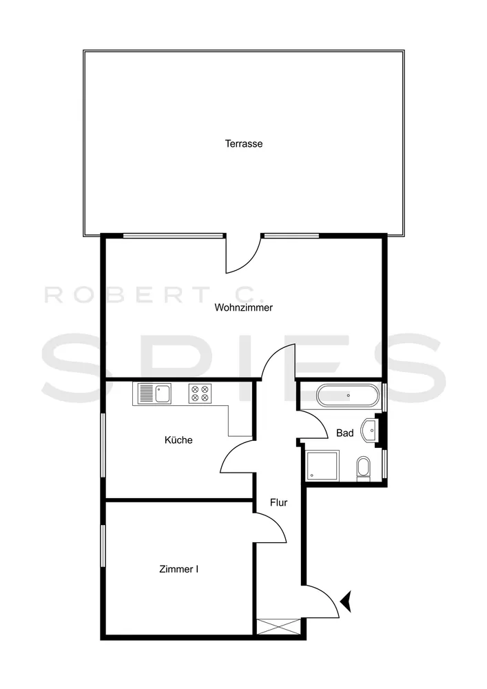 2 Zimmer Wohnung mit 102 m² in Bremen – Bild 6