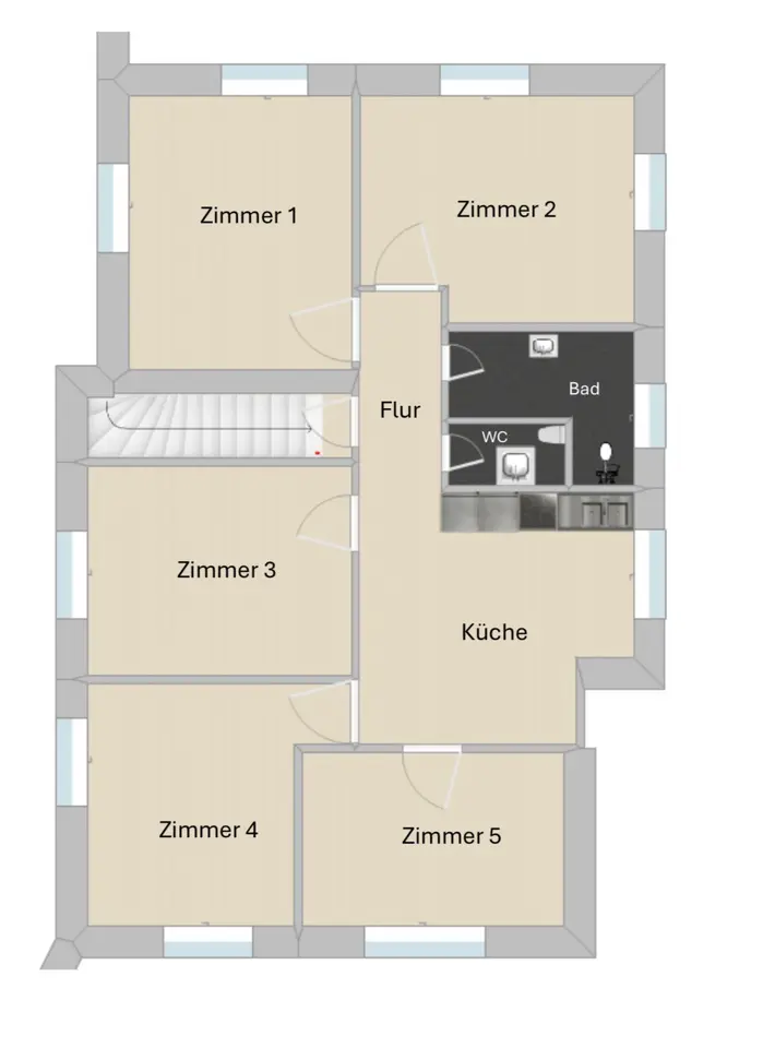WG-Zimmer mit 15 m² in Oldenburg – Bild 5