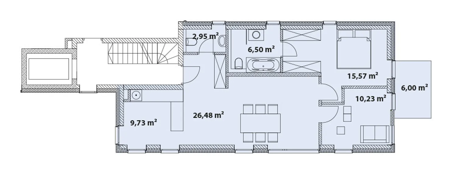 3 Zimmer Wohnung mit 82 m² in Berlin – Bild 2
