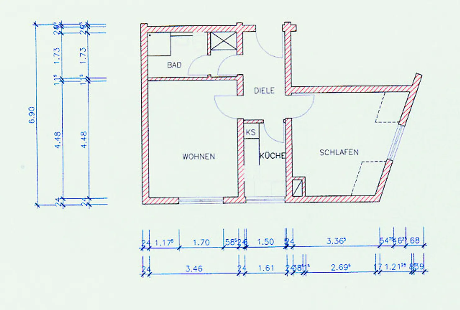 2 Zimmer Wohnung mit 44 m² in Goslar – Bild 8