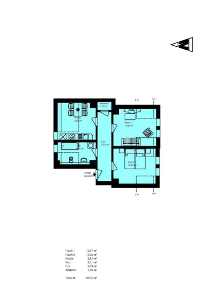 2 Zimmer Wohnung mit 58 m² in Leipzig – Bild 4