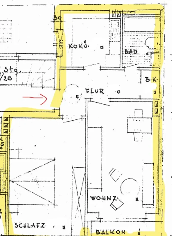 2 Zimmer Wohnung mit 52 m² in Düsseldorf – Bild 9