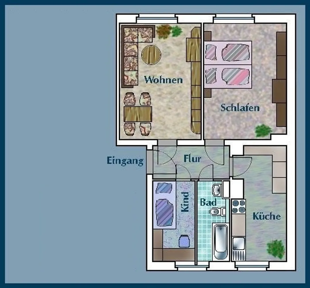 3 Zimmer Wohnung mit 56 m² in Dresden – Bild 8