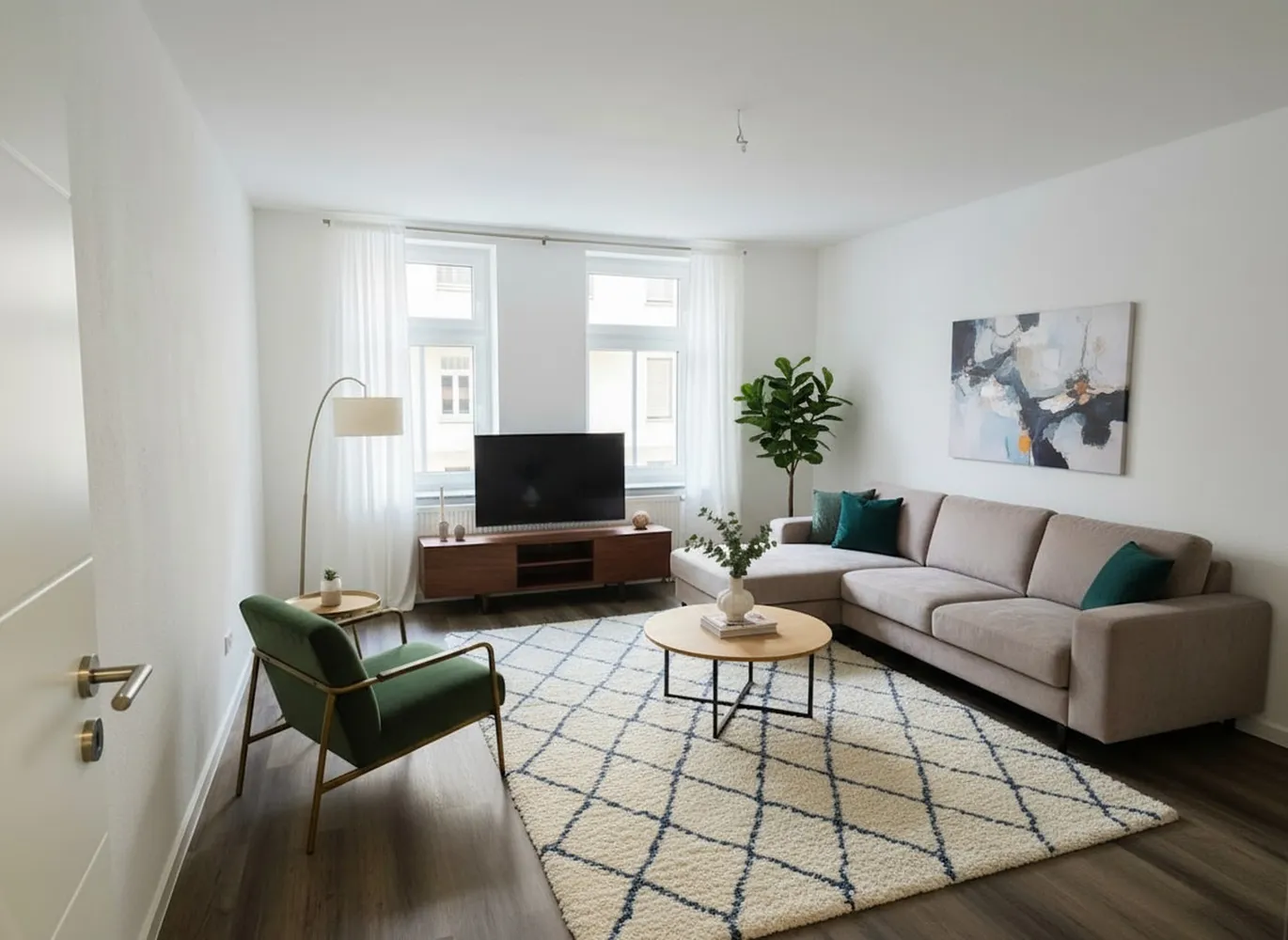 3 Zimmer Wohnung mit 84 m² in Leipzig – Bild 1