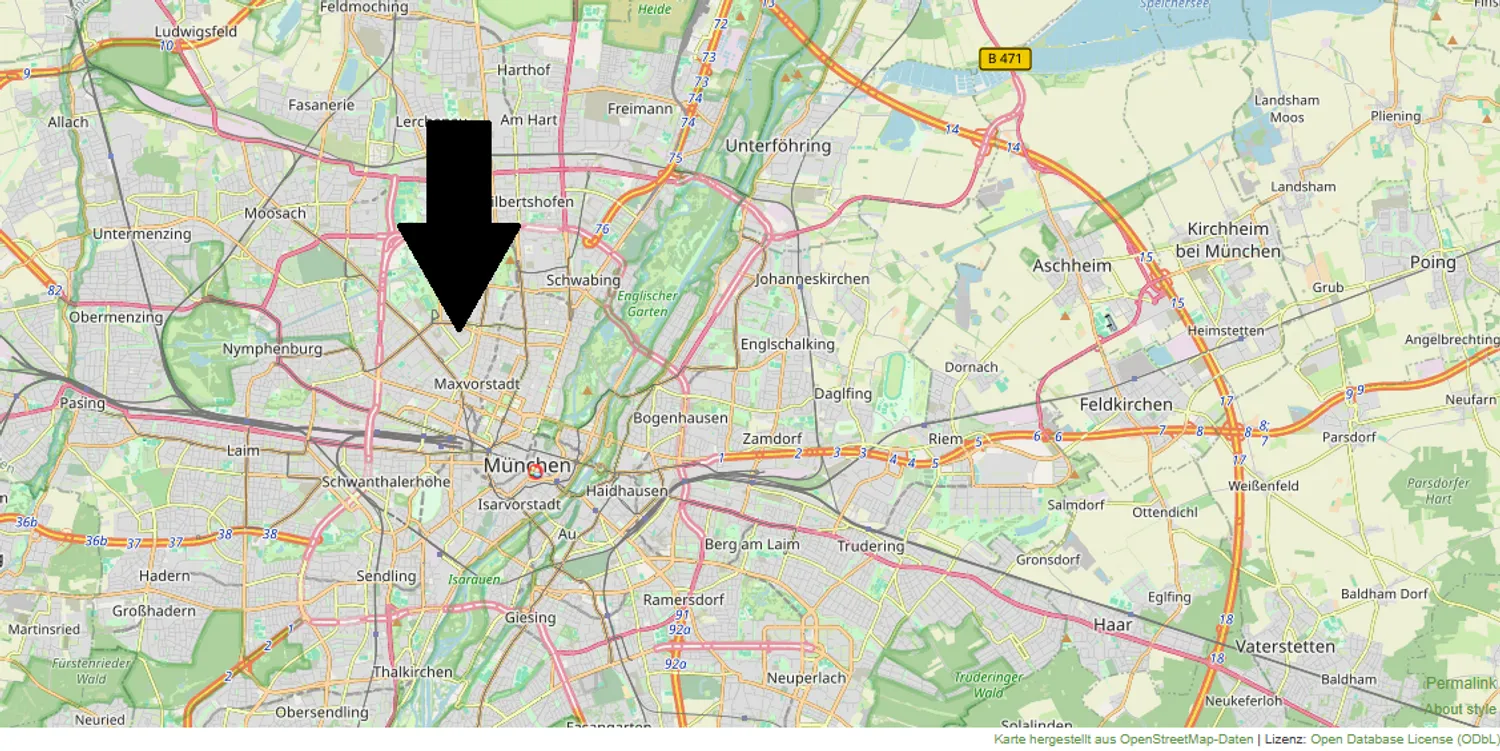1 Zimmer Wohnung mit 40 m² in München – Bild 6