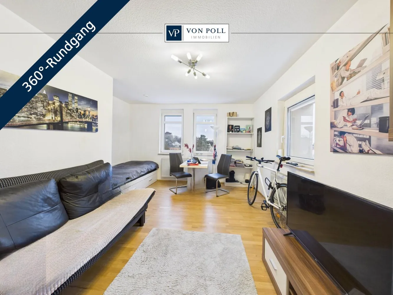 1 Zimmer Wohnung mit 31 m² in Nürnberg – Bild 1