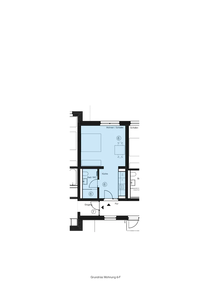 2 room apartment with 32 m² in Stuttgart – Photo 12