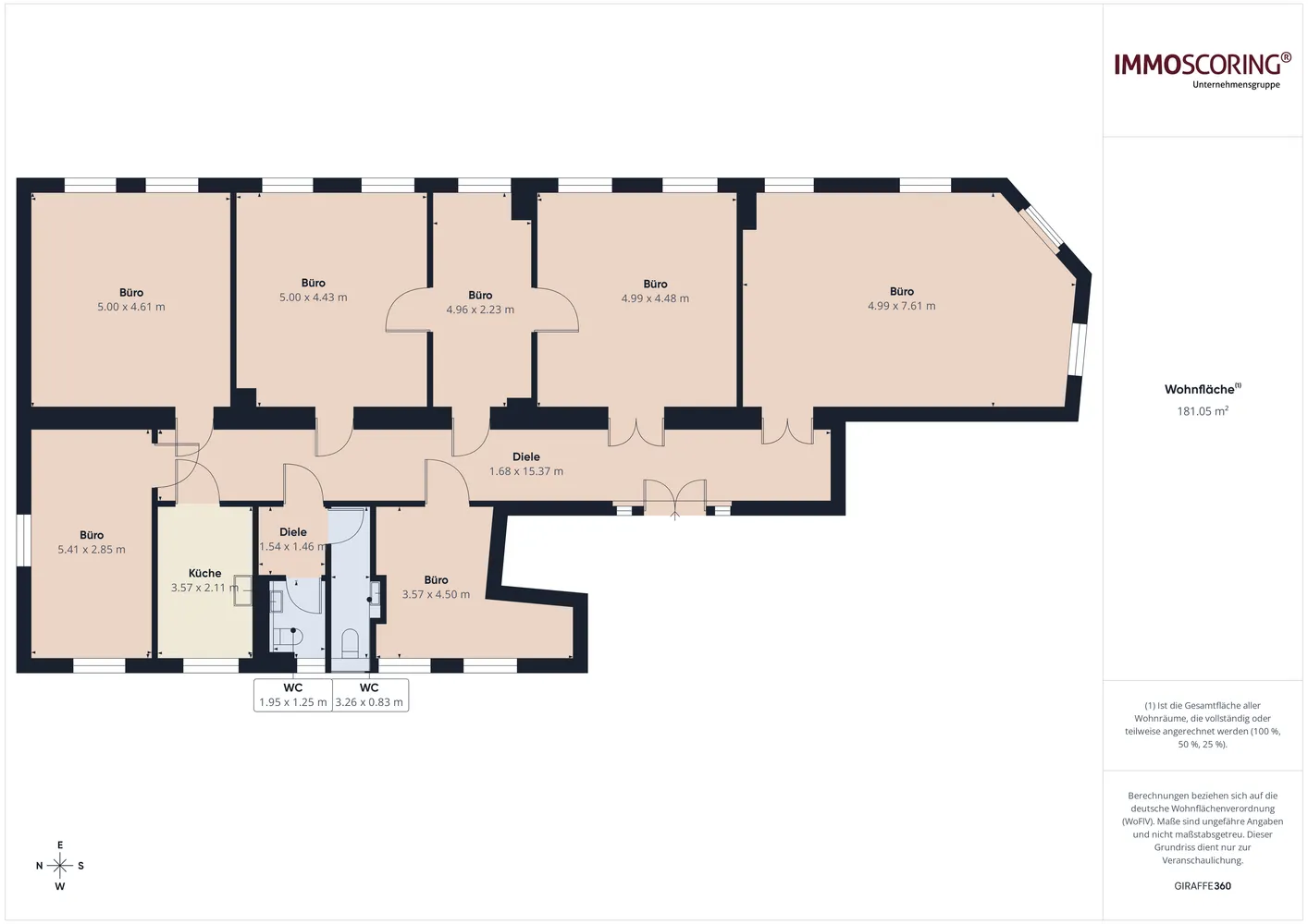 7 room apartment with 183 m² in Chemnitz – Photo 11