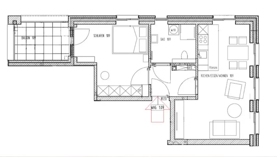 2 Zimmer Wohnung mit 58 m² in Oldenburg – Bild 7