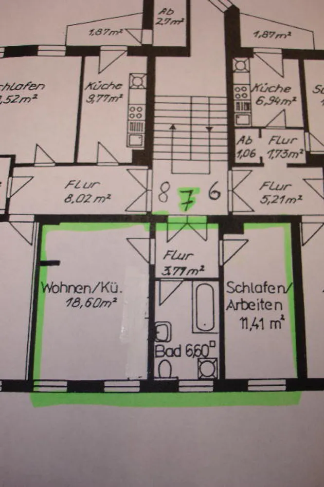 2 Zimmer Wohnung mit 41 m² in Chemnitz – Bild 2