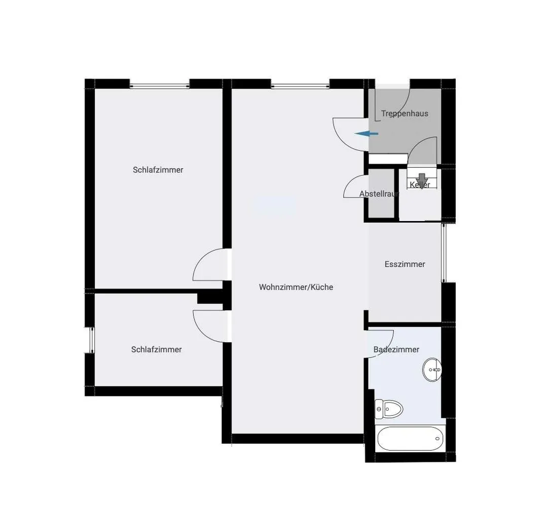 3 Zimmer Wohnung mit 67 m² in Norderstedt – Bild 3