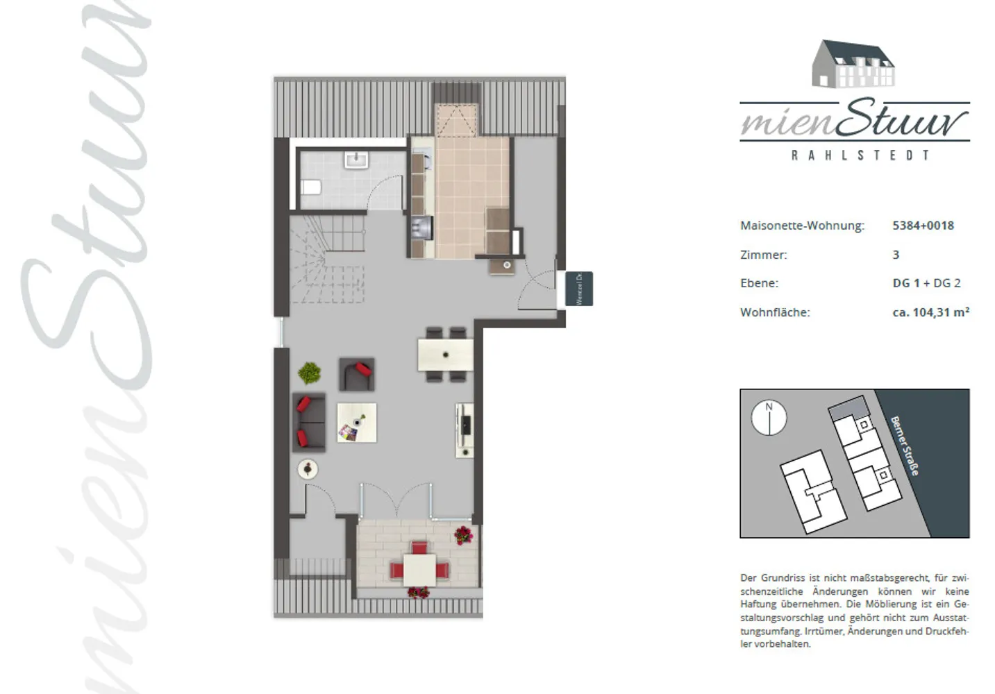 3 Zimmer Wohnung mit 104 m² in Hamburg – Bild 8