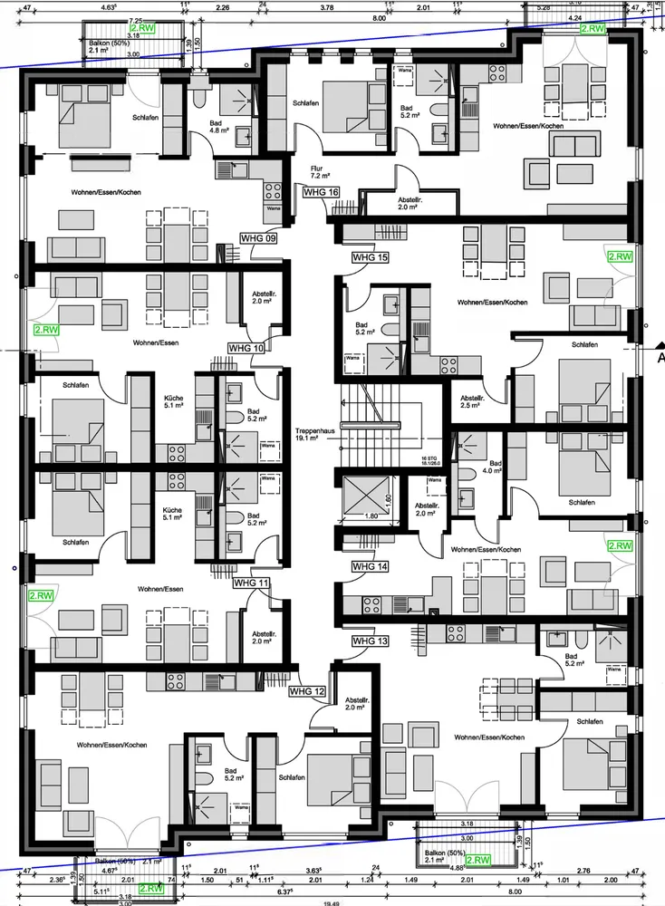 1 Zimmer Wohnung mit 41 m² in Hamburg – Bild 6