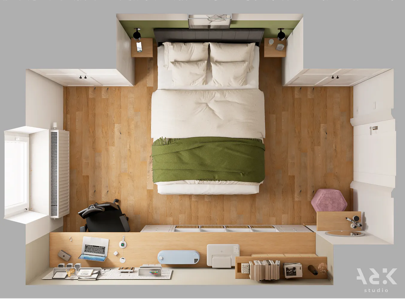 3 Zimmer Wohnung mit 60 m² in München – Bild 12