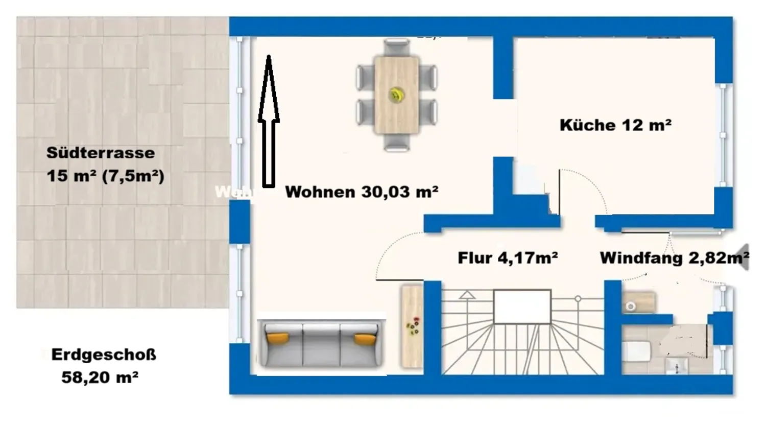 6 Zimmer Haus mit 149 m² in Wiesbaden – Bild 1