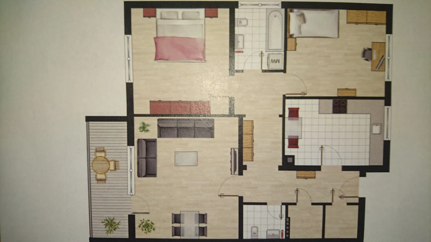 3 Zimmer Wohnung mit 95 m² in Heidelberg – Bild 2