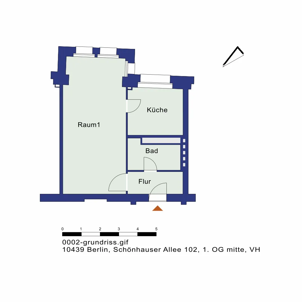 1 Zimmer Wohnung mit 39 m² in Berlin – Bild 5