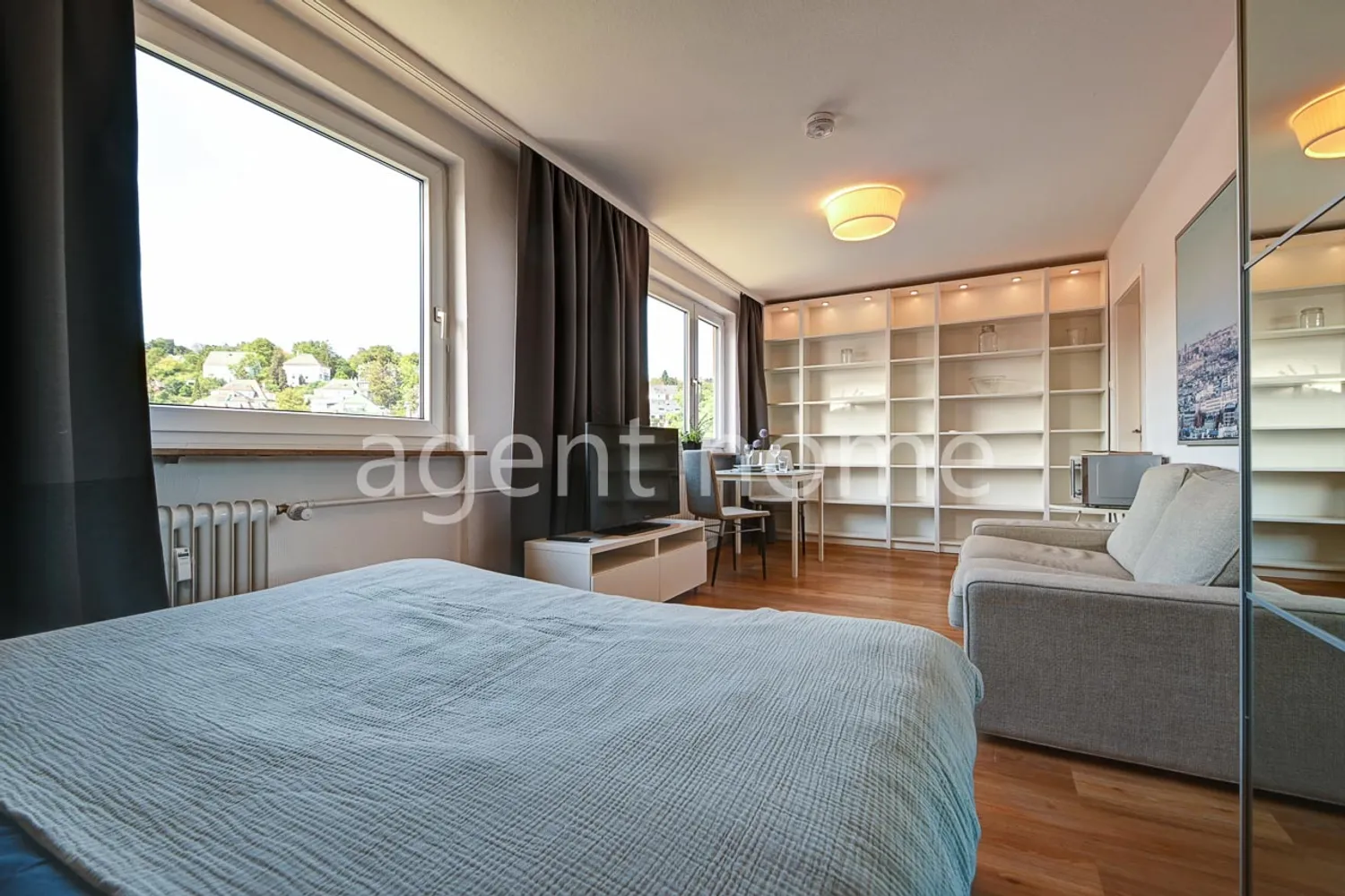 1 room apartment with 30 m² in Stuttgart – Photo 12