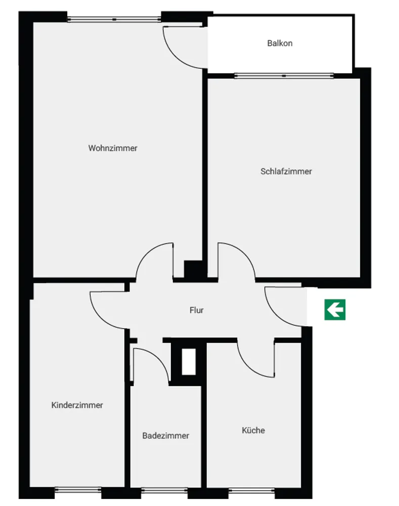 3 Zimmer Wohnung mit 66 m² in Nürnberg – Bild 12