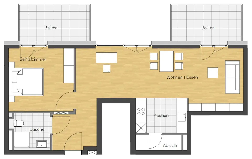 3 Zimmer Wohnung mit 67 m² in Singen – Bild 5