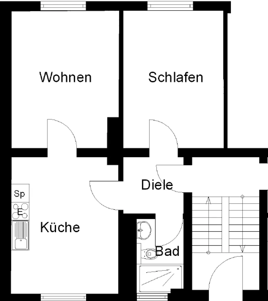 3 Zimmer Wohnung mit 58 m² in Herne – Bild 10