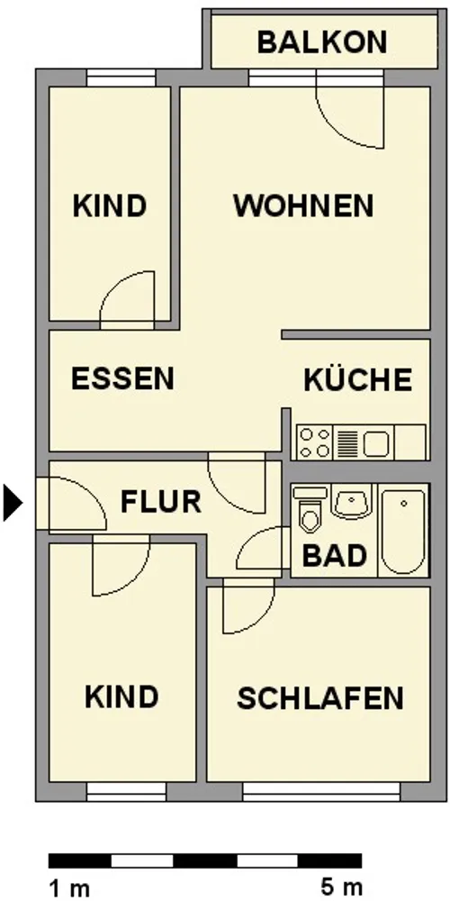 4 Zimmer Wohnung mit 69 m² in Chemnitz – Bild 7