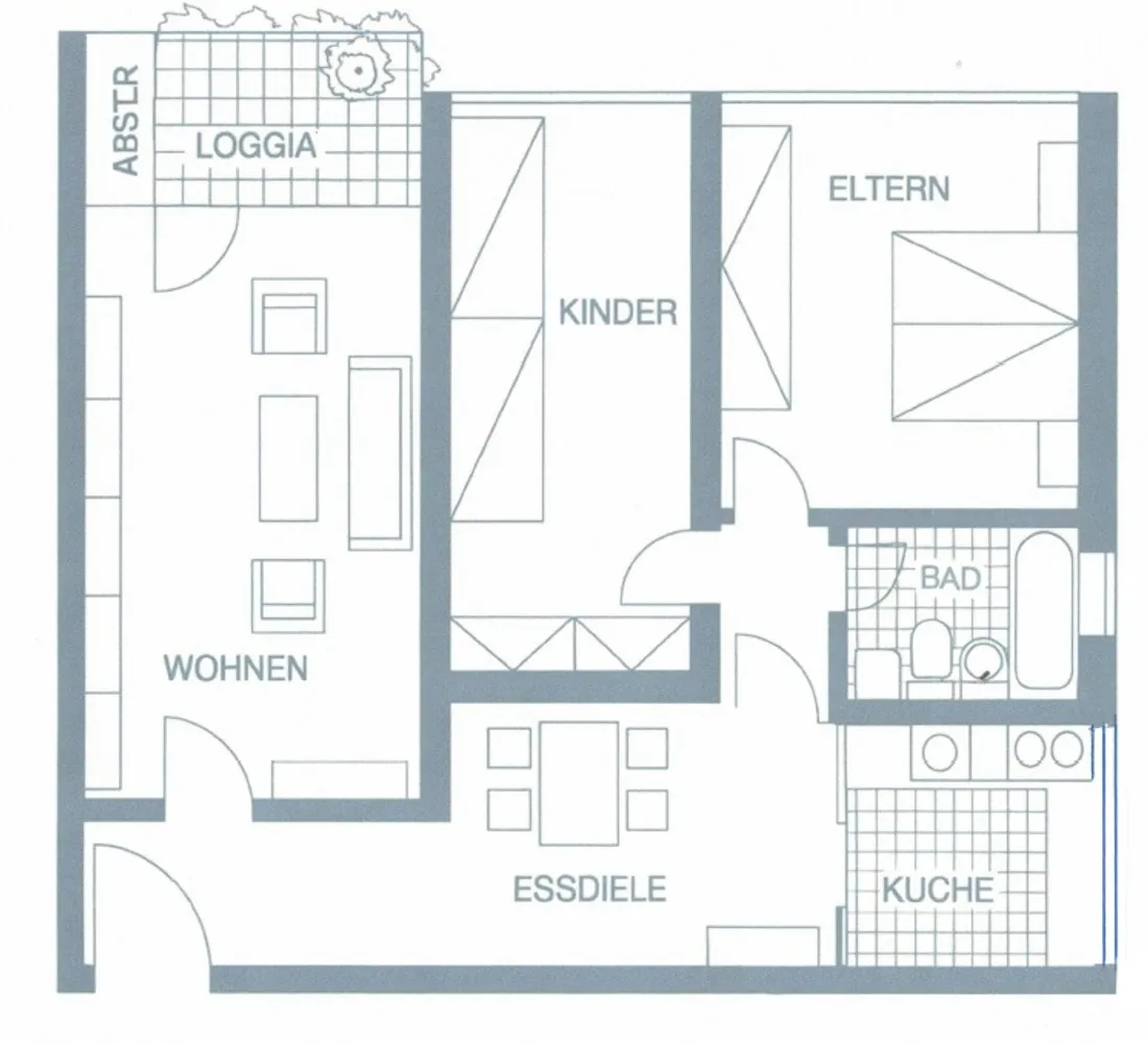 4 Zimmer Wohnung mit 83 m² in Herne – Bild 2