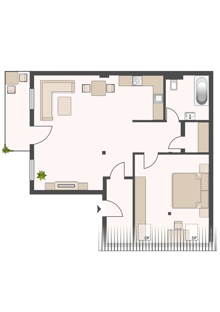 2 Zimmer Wohnung mit 81 m² in Leipzig – Bild 8