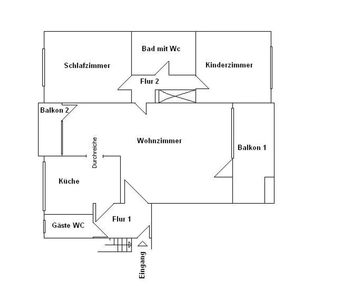 3 Zimmer Wohnung mit 76 m² in Detmold – Bild 4