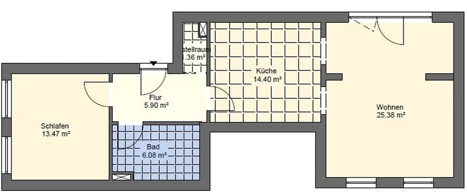 2 Zimmer Wohnung mit 67 m² in Berlin – Bild 7