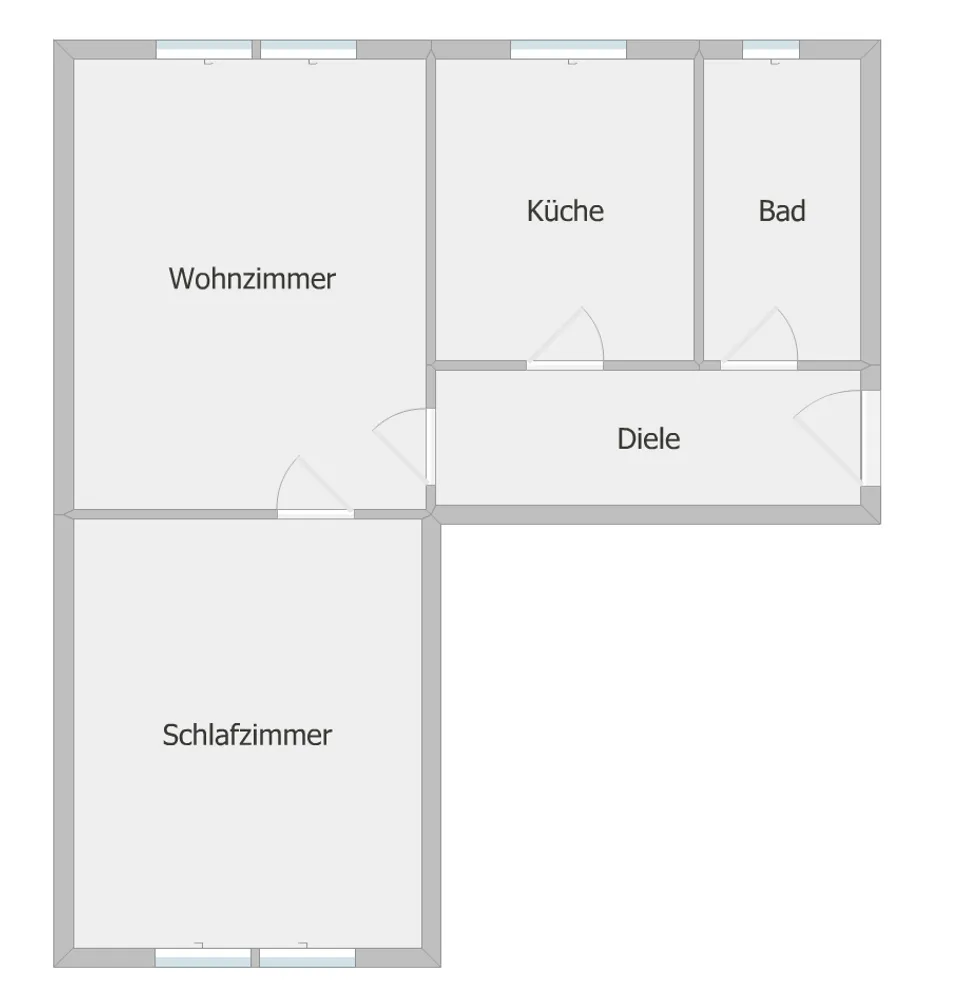 2 Zimmer Wohnung mit 58 m² in Duisburg – Bild 9