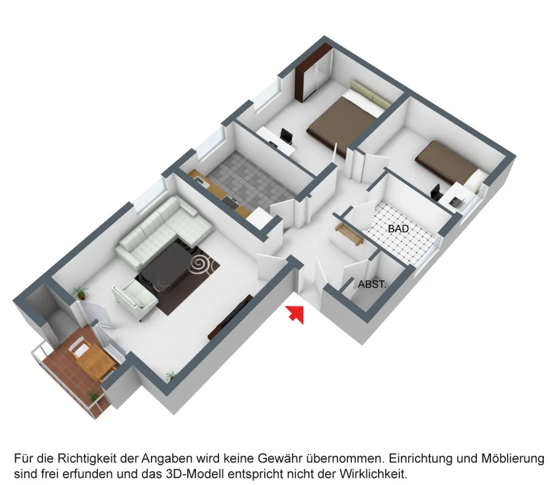 3 Zimmer Wohnung mit 76 m² in Gelsenkirchen – Bild 6