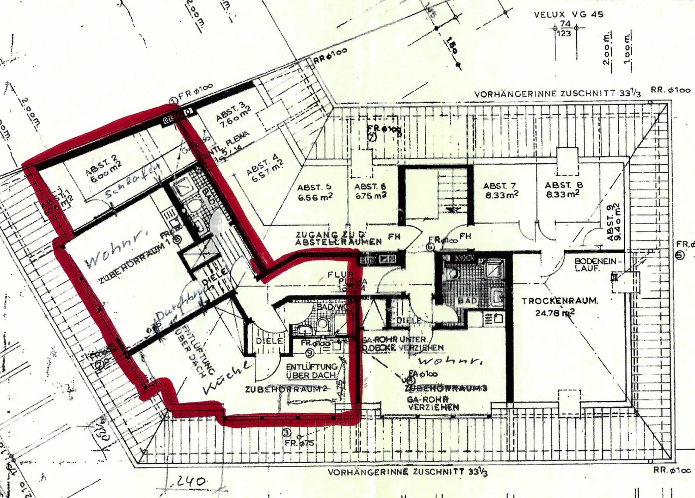 3 Zimmer Wohnung mit 48 m² in Essen – Bild 11