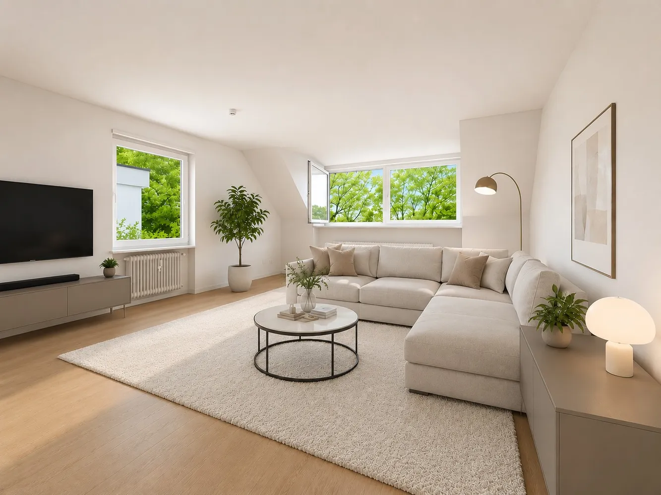 3 Zimmer Wohnung mit 83 m² in München – Bild 2